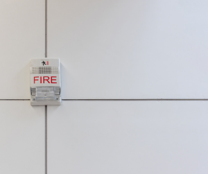 Visual fire alarm